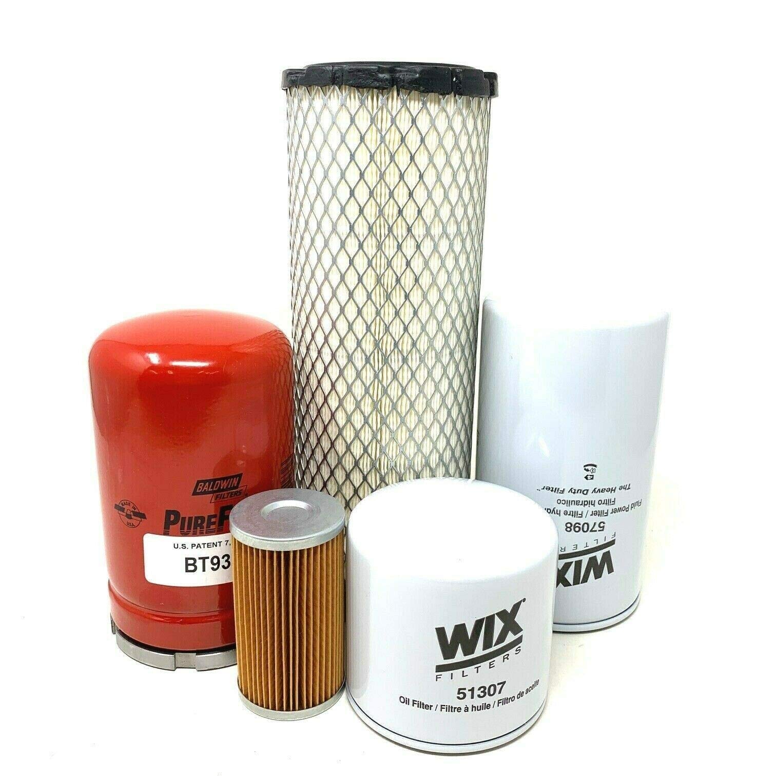 CFKIT Maintenance Kit Compatible with Kubota L Series HST Filter Kit (Part #77700-03361) - Tractor Hydraulic System Replacement Parts for Farm Equipment Maintenance
