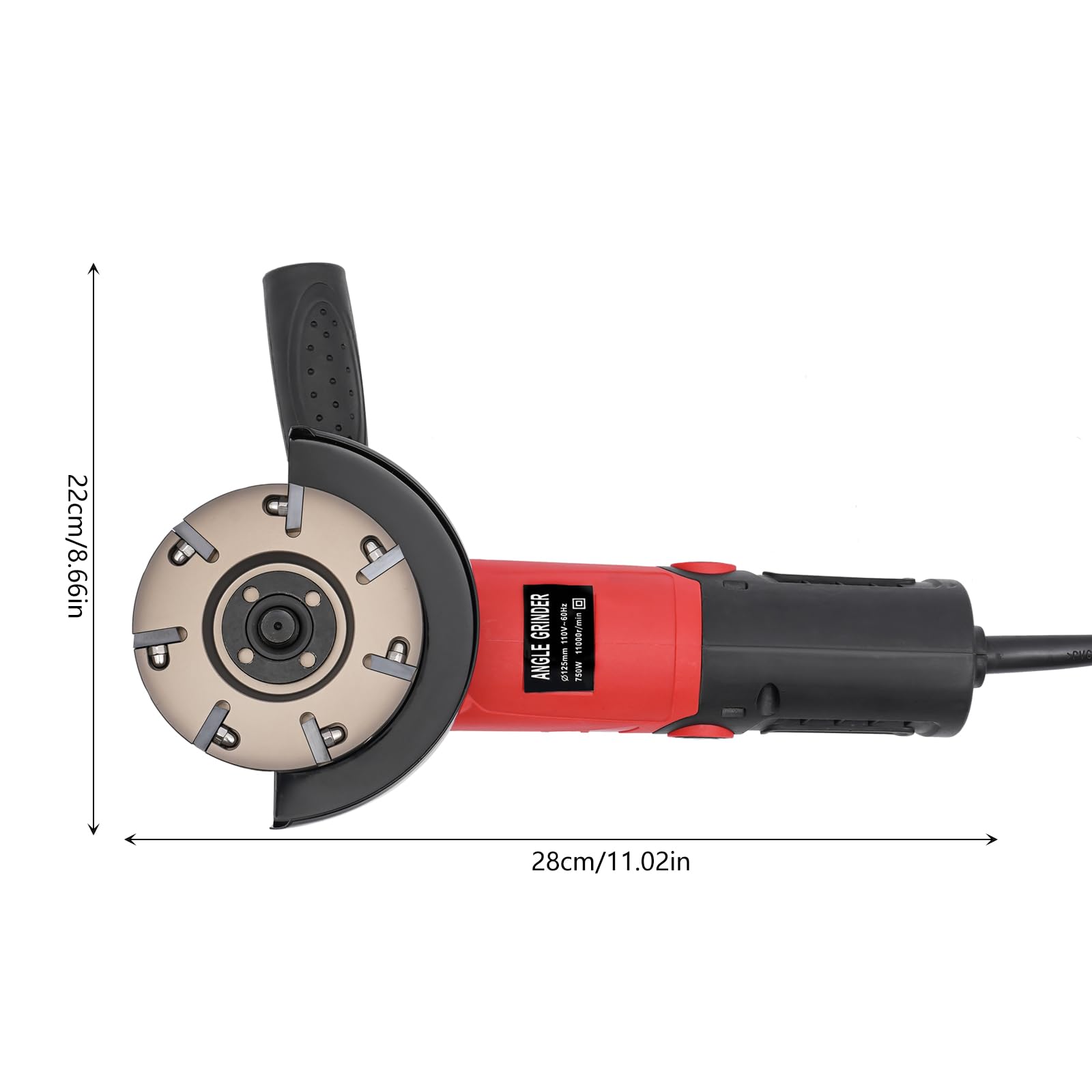 Electric Goat Hoof Trimmer - 7-Blade Professional Livestock Hoof Cutter for Cattle, Sheep & Horses | Heavy Duty Animal Nail Clippers & Farrier Tool | Perfect for Farm, Ranch & Stable Hoof Care