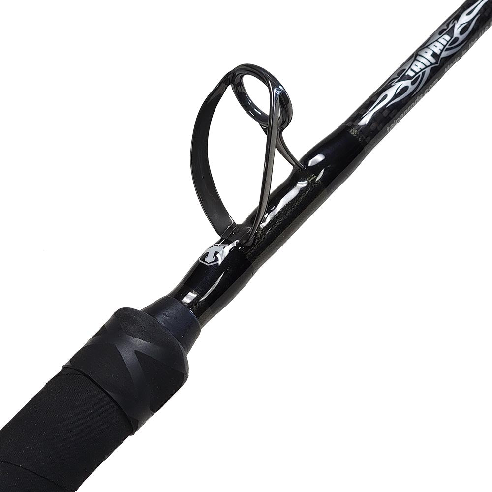 Premium Taipan USA Tuna Rail Fishing Rods - Heavy Duty Saltwater Offshore Fishing Gear for Big Game Tuna - Perfect for Deep Sea Fishing, Sport Fishing, and Charter Boat Adventures