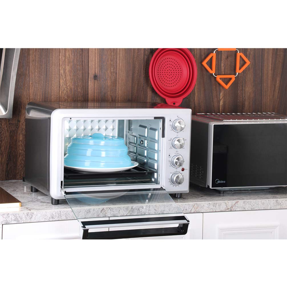 Leakproof Silicone Food Bowl Covers - Airtight Kitchen Lids for Fresh Food Storage | Perfect for Meal Prep, Leftovers & Refrigerator Organization