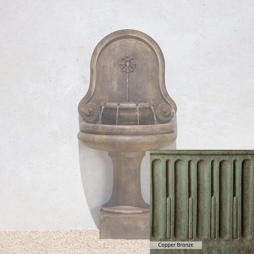 Campania International Valencia Outdoor Garden Fountain - Elegant Spanish-Inspired Water Feature for Patio, Yard, and Landscape Decor