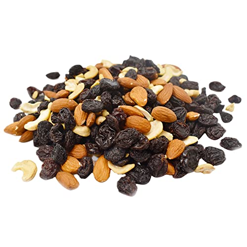 Premium Natural Fruit & Nut Mix - 1lb Resealable Stand Up Bag with Raisins, Raw Cashews & Almonds | Healthy Snack for Parties, Holidays & On-the-Go | Perfect for Office, Travel & Family Gatherings