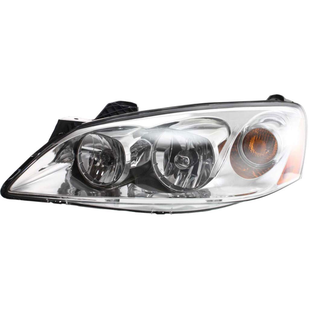 Pontiac G6 Headlight Assembly Replacement - Driver Side Compatible with 2005-2010 Models (GM2502255, 20821143) | Perfect for Night Driving & Vehicle Restoration Projects