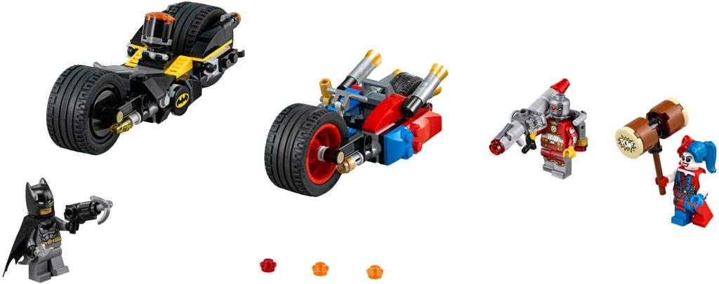 LEGO Super Heroes Batman Gotham City Chase with Motorcycle Building Set (76053) - Creative Play for Kids & Collectors | Superhero Action Scenes & Gift Ideas