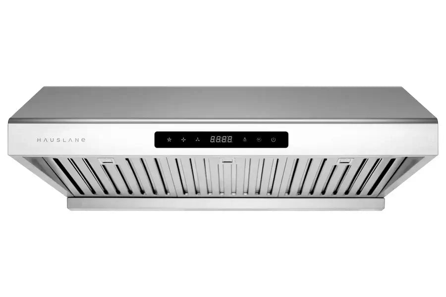 Hauslane Chef 30 Inch Ducted Stainless Steel Under Cabinet Range Hood - UC PS10SS 30 - Powerful Kitchen Ventilation for Smoke & Odor Removal - Perfect for Home Cooking & Professional Kitchens
