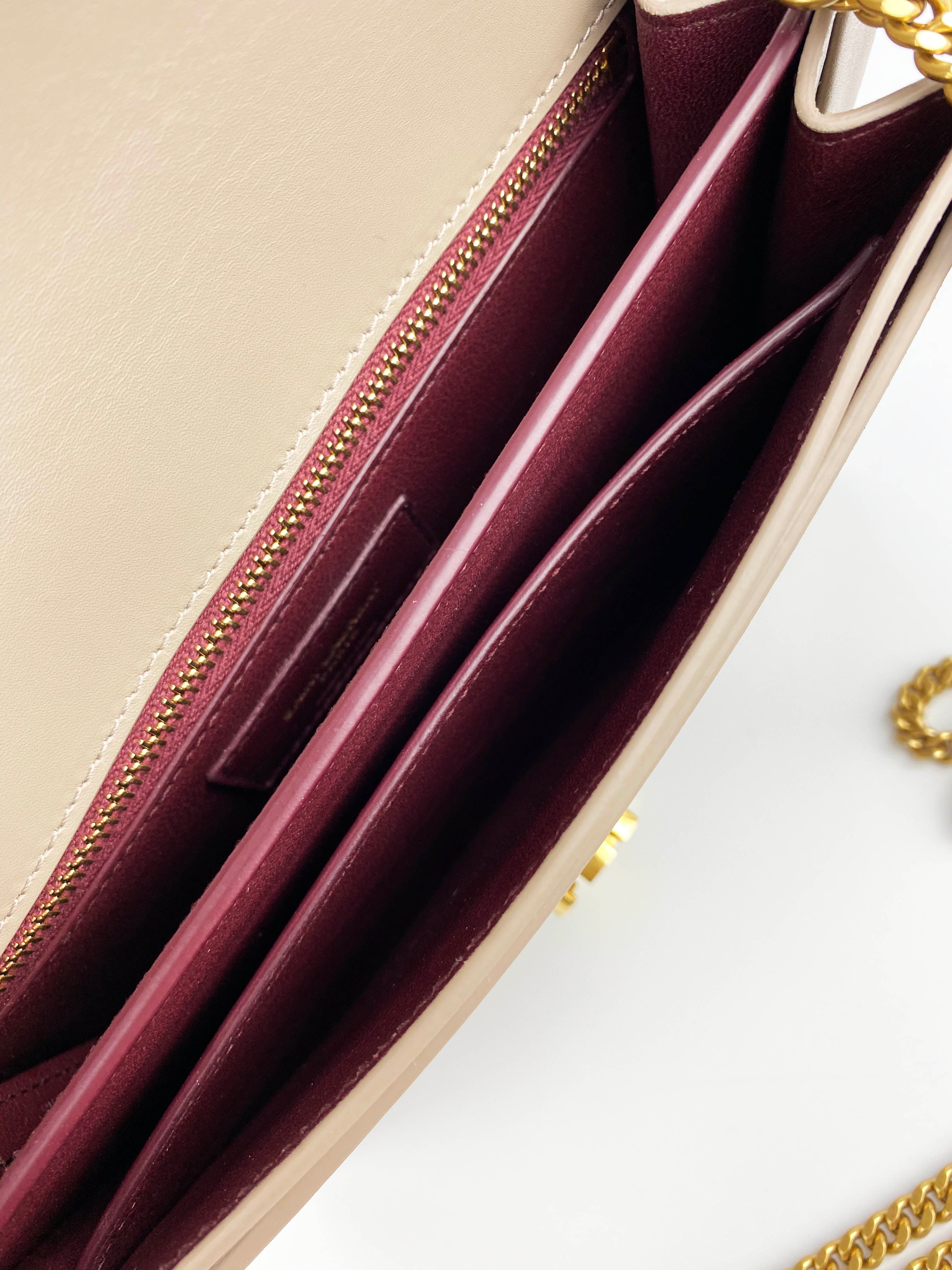 Saint Laurent Cassandra Monogram Clasp Bag in Box Leather - Luxury Designer Handbag for Women, Perfect for Evening Parties & Special Occasions