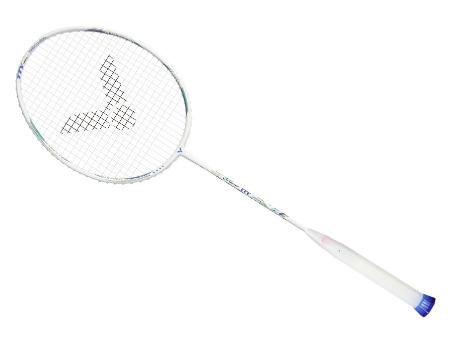 Victor Thruster TTY Ultima Tribute Series (TK TTY ULTIMA A) Badminton Racket - Professional Carbon Fiber Shuttlecock Racket for Tournament Play - Perfect for Singles & Doubles Matches, Training Sessions