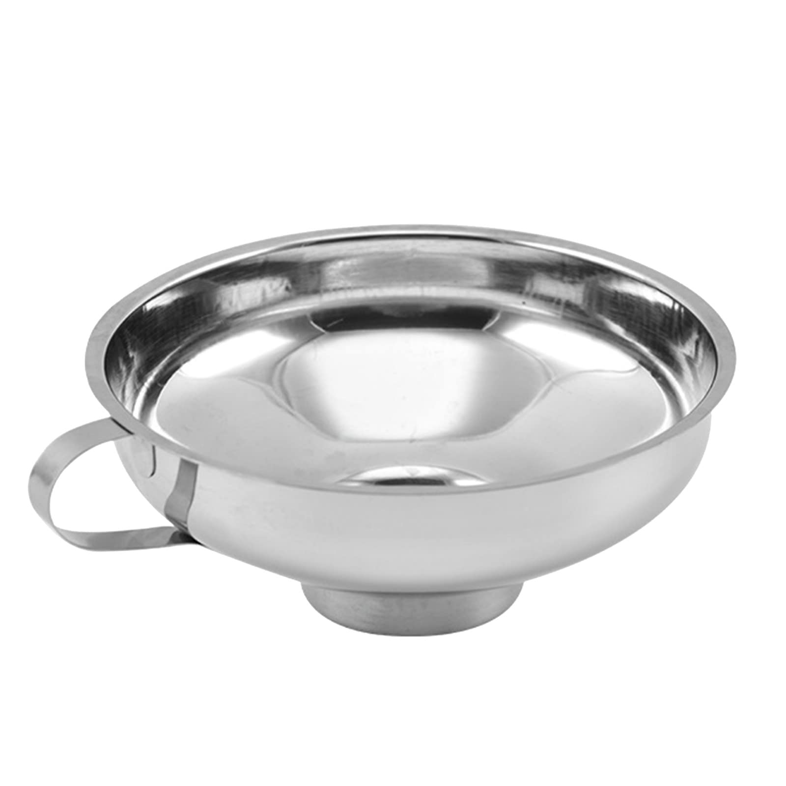 Stainless Steel Wide Mouth & Regular Mouth Jar Funnel with Handle - Food Grade Metal Canning Funnel for Jam, Pickles, Sauces - Perfect for Mason Jars, Home Canning & Food Preservation