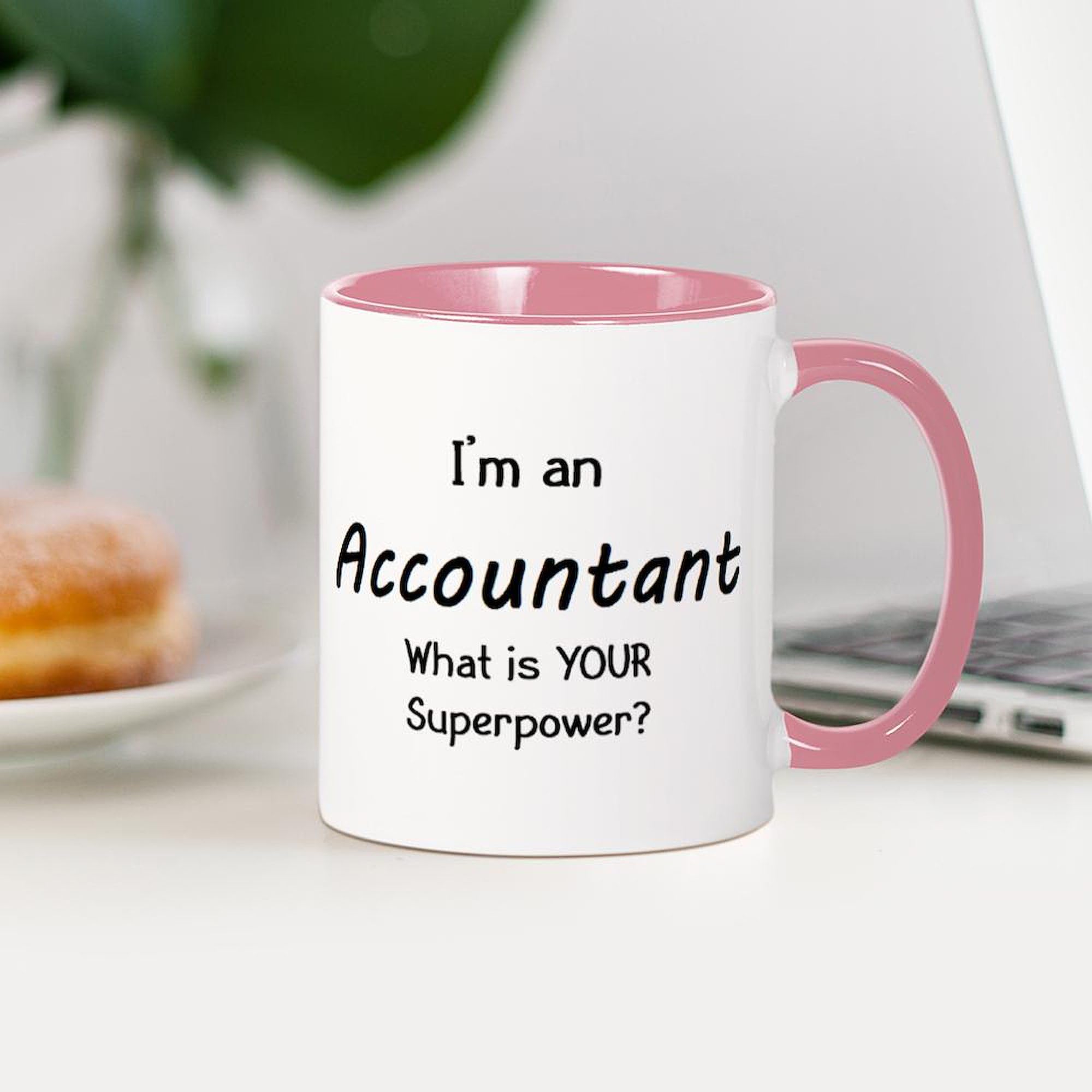 Accountant Coffee Mug 11 oz (325 ml) - Ceramic Coffee Cup with Handle - Perfect for Office, Gifts & Daily Use
