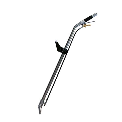 Mytee 8390-EZ 10 Inch Stainless Steel Carpet Cleaning Wand with Single Jet Nozzle - Perfect for Deep Cleaning Carpets, Upholstery, and Auto Interiors