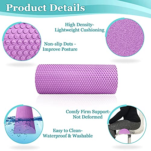 Post Surgery BBL Pillow - Comfortable Toilet Riser Seat Cushion for Brazilian Butt Lift Recovery | Soft Foam Booty Support Pillow for Sitting Comfort After Surgery | Ideal for Home, Hospital & Post-Op Care