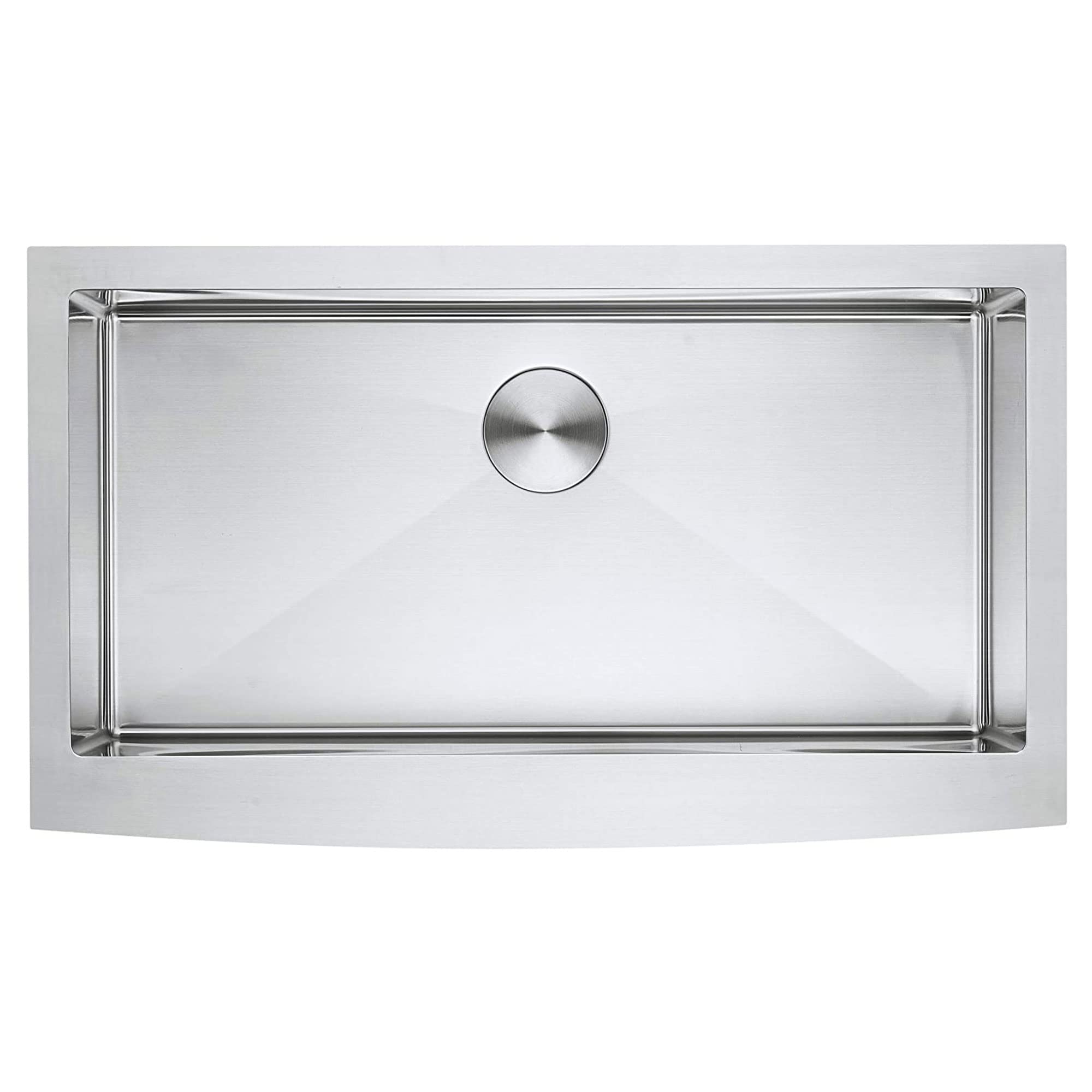 Premium 36-Inch Stainless Steel Farmhouse Kitchen Sink - 16-Gauge Single Bowl Apron Front Design for Modern Farmhouse & Rustic Kitchens | Perfect for Cooking, Washing Dishes & Food Prep
