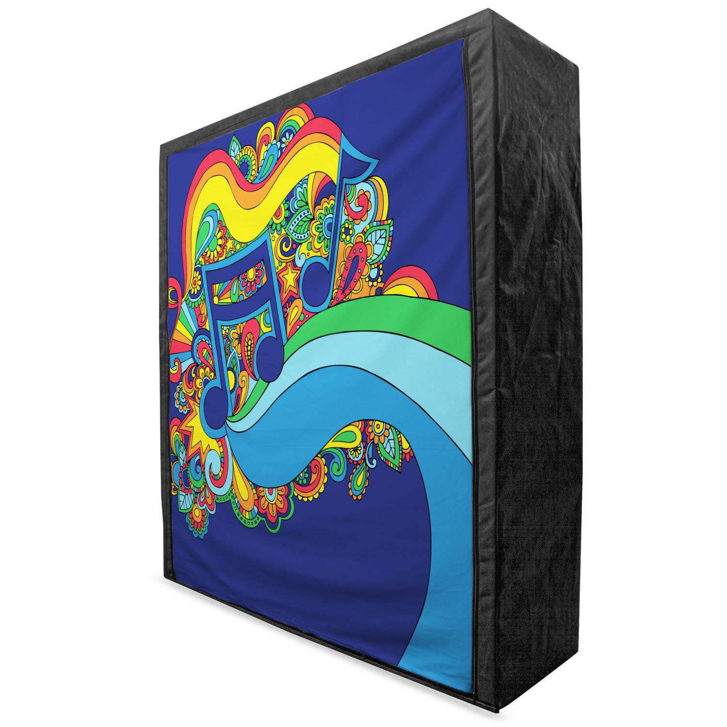 Ambesonne Music Portable Fabric Wardrobe - 59