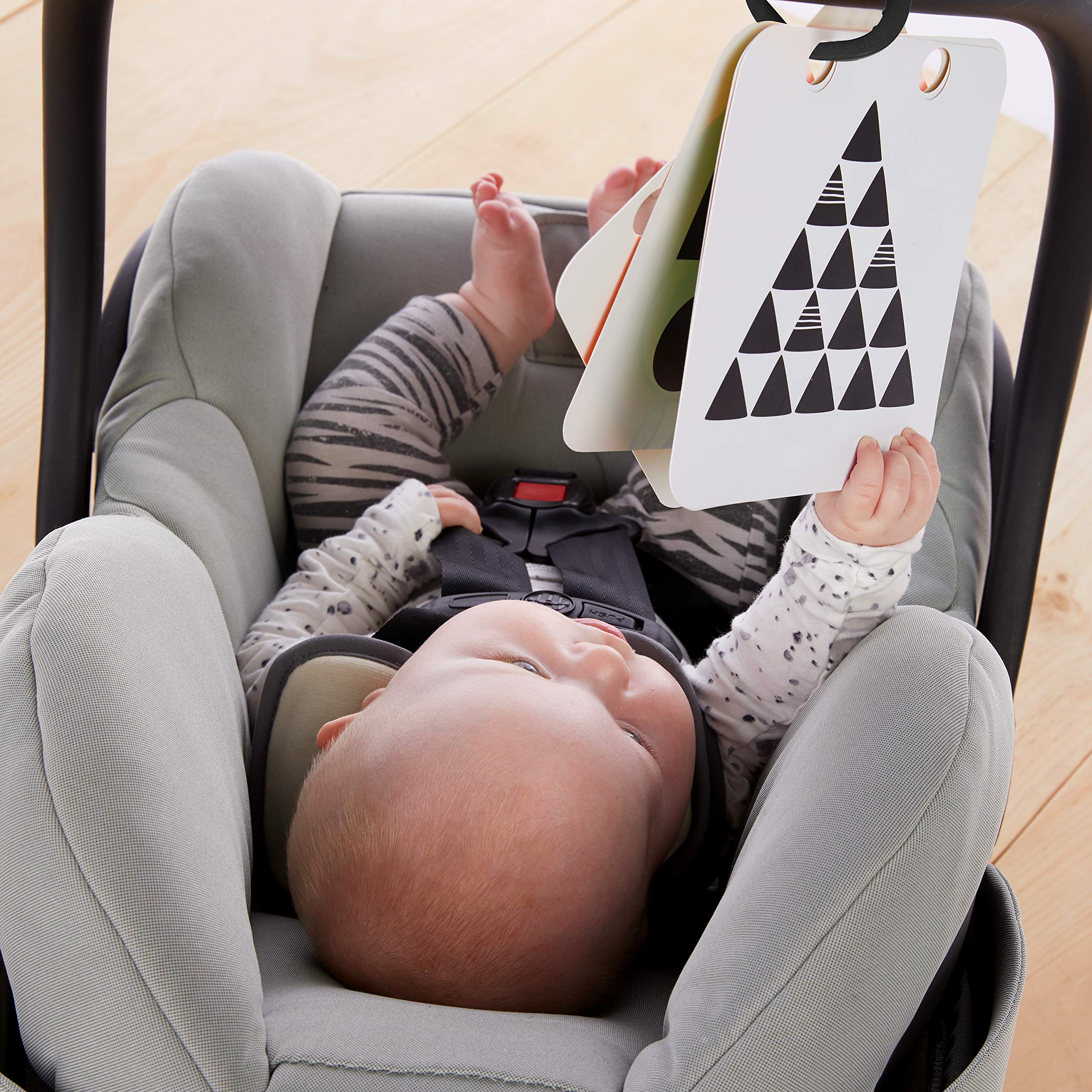 Baby Einstein High Contrast Activity Mirror for Newborn Tummy Time Play
