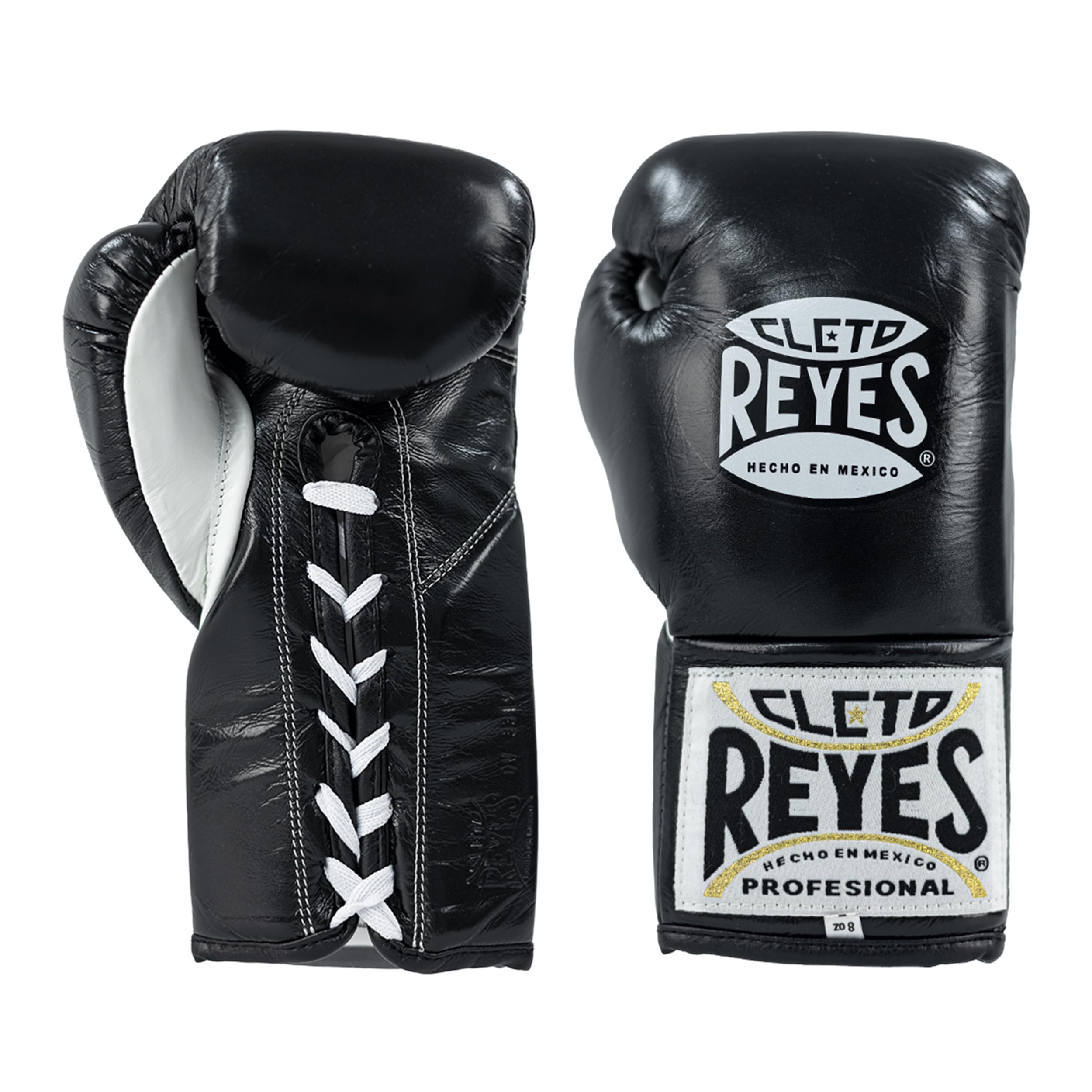 Cleto Reyes Professional Competition Boxing Gloves for Men & Women - Premium Leather & Horsehair Training Gloves for MMA, Kickboxing, Muay Thai - Lace-Up Design for Boxing Gyms & Fight Training