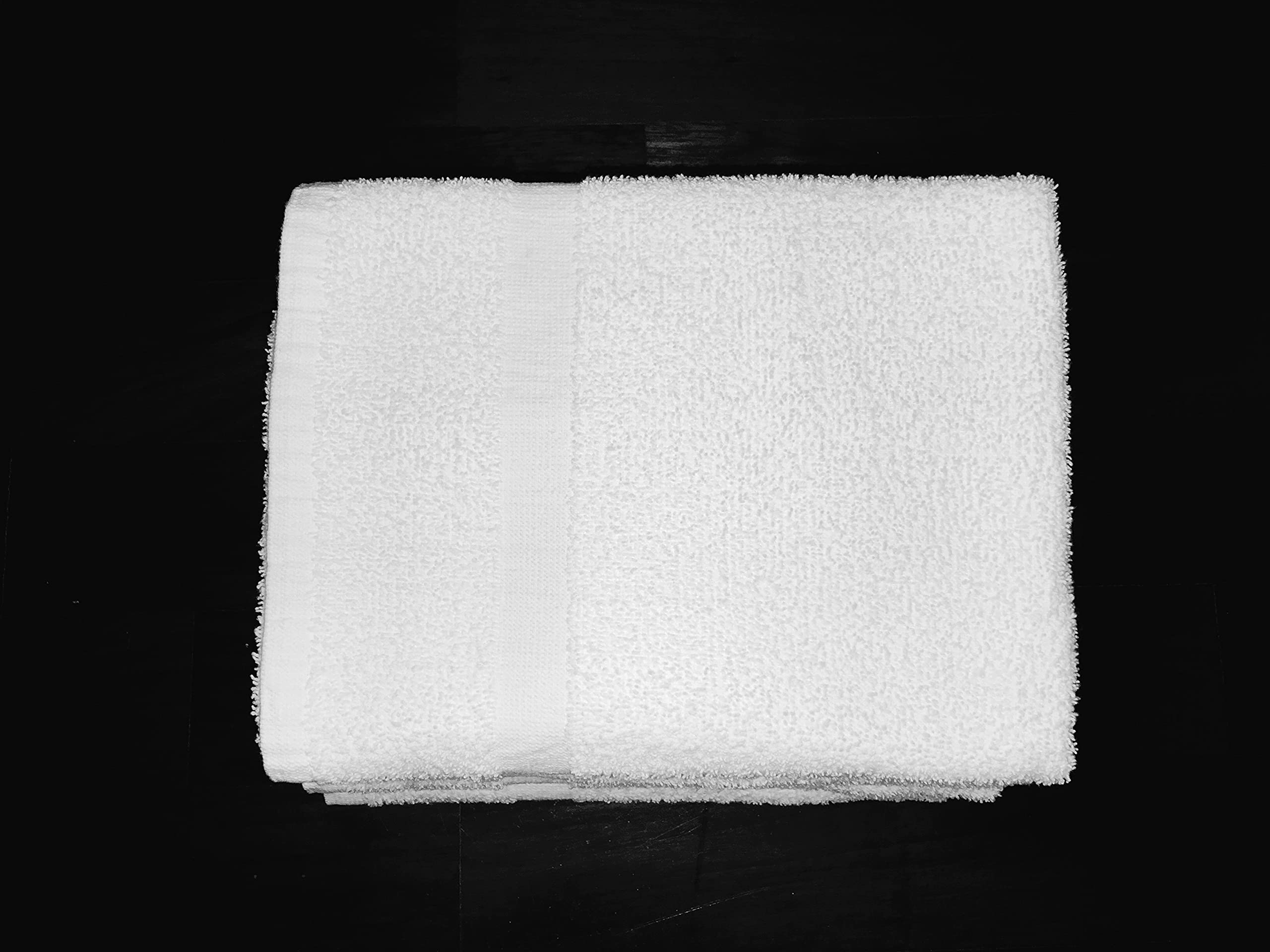 Premium 120-Piece 22x44 Inch White Bath Towels Set - Soft & Absorbent, 6# Weight - Perfect for Hotels, Spas, Gyms & Home Bathrooms