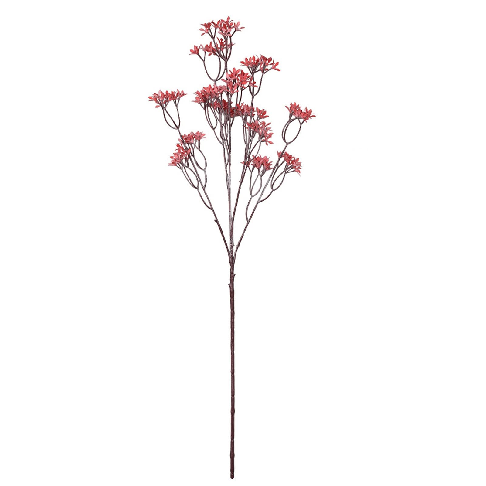Realistic Artificial Eucalyptus Stems - 1 Bouquet Fake Plastic Flowers for Home Decor, Wedding Centerpieces, and Office Decoration | Fresh-Keeping Simulation Greenery Stems Household Supplies