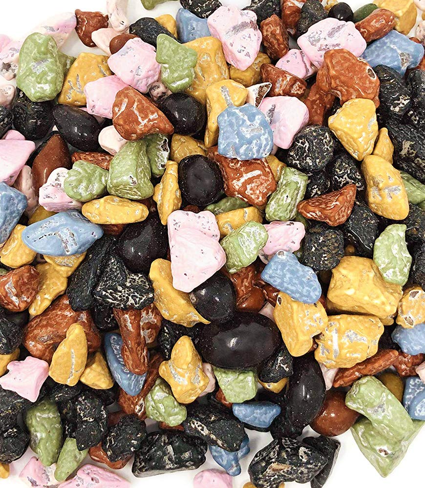SweetGourmet Candy Coated Milk Chocolate Rocks - 1lb Bulk Chocolate Candy for Baking, Party Favors & Gift Baskets | Delicious Chocolate Treats for Holidays, Birthdays & Desserts