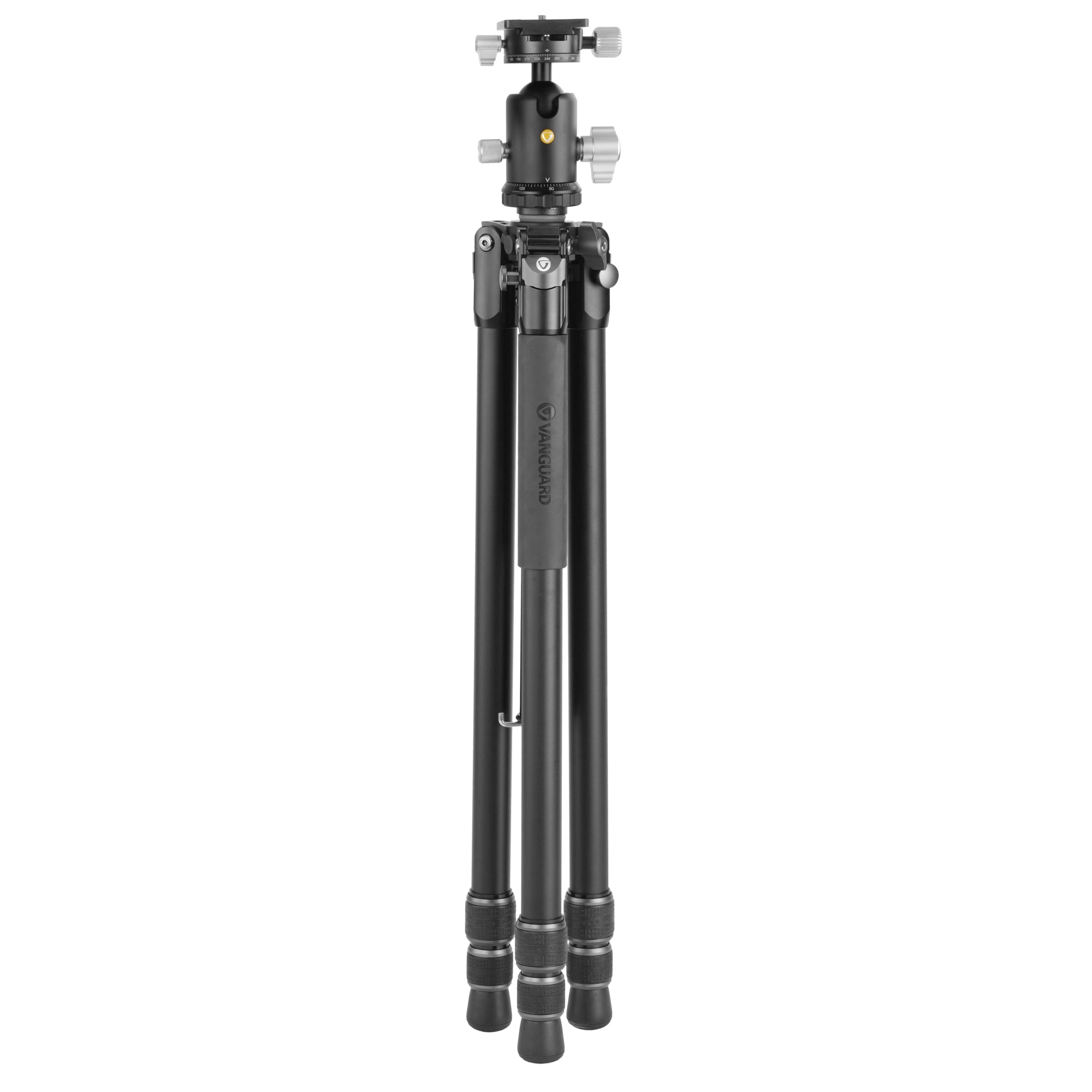 VEO 3 303AB Professional Aluminum Tripod with Dual Axis Ball Head - Lightweight & Stable for DSLR Cameras, Video Shooting, Travel Photography