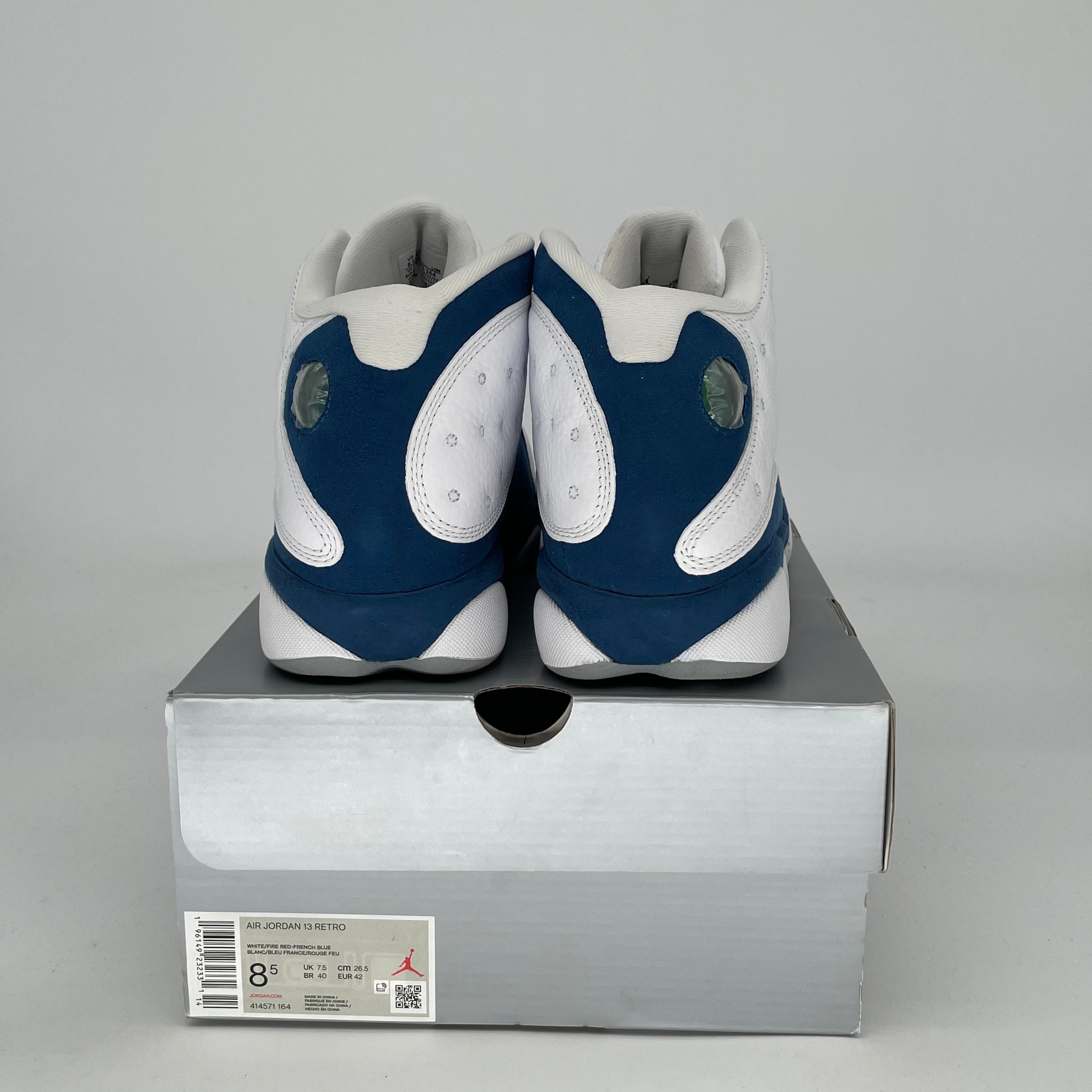 Air Jordan 13 Retro 'French Blue' Basketball Shoes - Men's Size 8.5/Women's Size 10 (Style Code: 414571-164) - Perfect for Streetwear & Court Performance