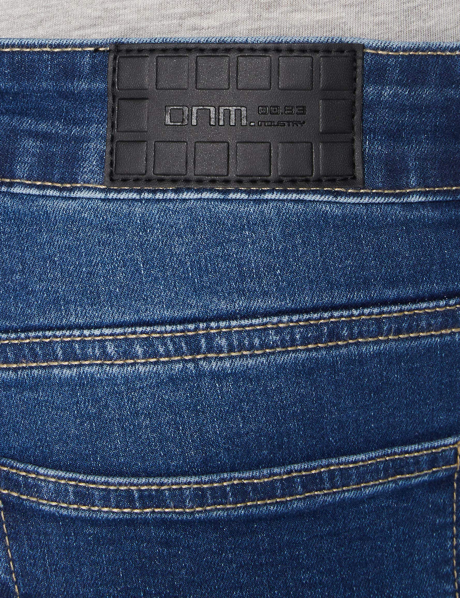 Enzo Men's Skinny Jeans - Stretch Denim Slim Fit Pants for Casual & Night Out | Comfortable & Stylish for Everyday Wear