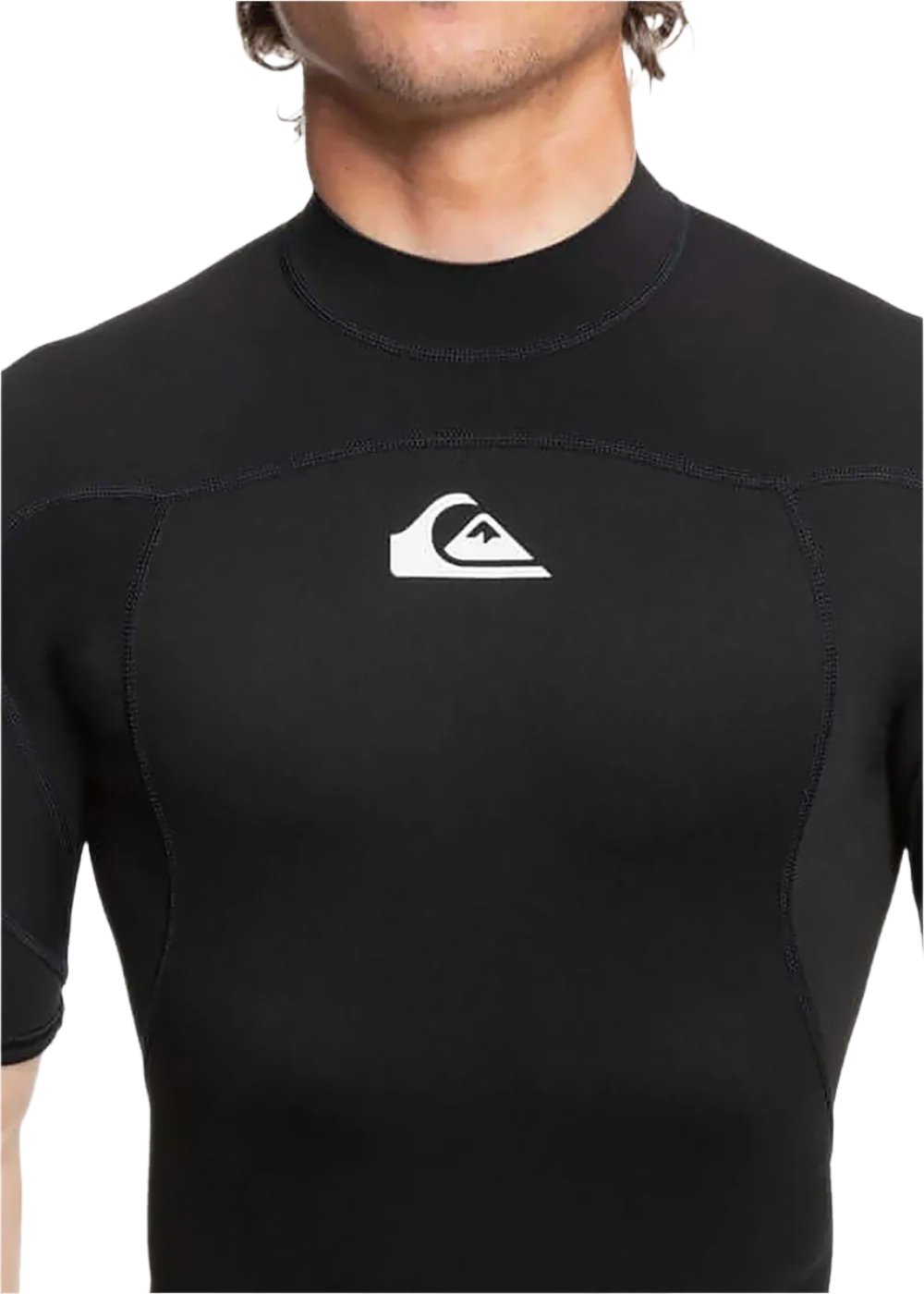 Quiksilver Men's Prologue 1mm Full Sleeve Wetsuit Jacket - Lightweight Surfing & Diving Top for Warm Water Protection