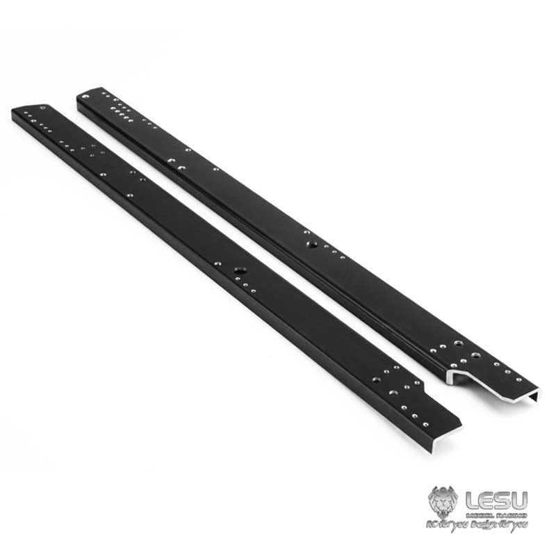 1/14 Scale LESU 6x6 RC Hydraulic Dump Truck Metal Chassis Rail - Replacement Part for Remote Control Construction Equipment | Perfect for RC Truck Enthusiasts & Construction Model Scenes
