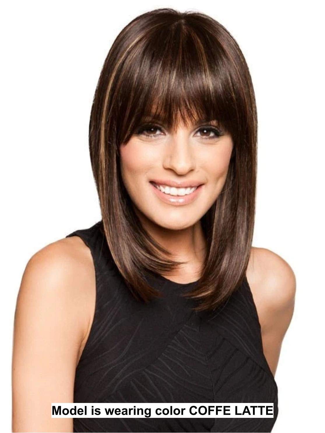 Amore Tatum Wig Bundle - 5 Items (Creamy Toffee) | Includes Christy's Wigs Q&A Booklet, Travel Size Wig Shampoo (2oz), Wig Cap & Wide Tooth Comb | Perfect for Cosplay, Costume Parties & Everyday Styling