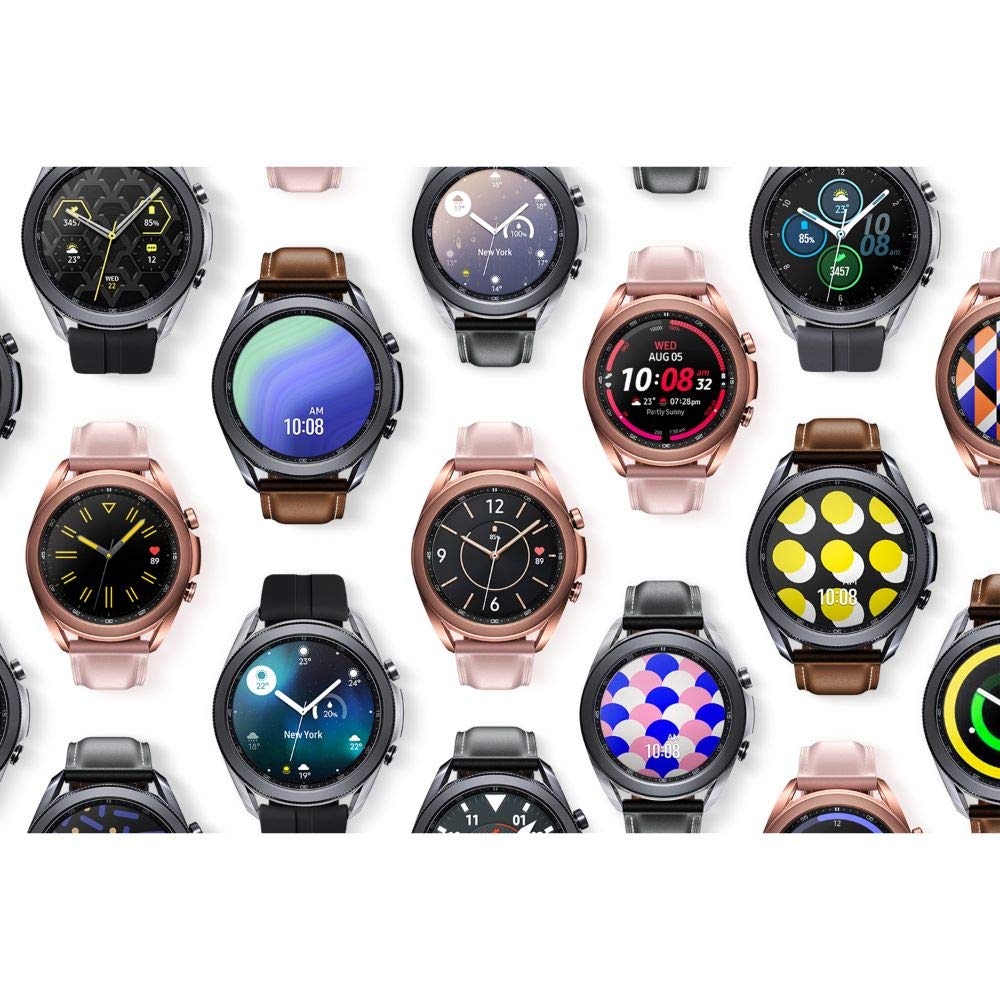 Samsung Galaxy Watch3 Smartwatch - Bluetooth Compatible with Android, Rotating Bezel, Fitness Tracker, Large Round Screen for Workouts & Daily Use