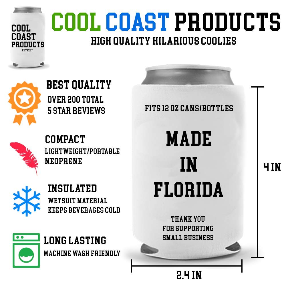 Funny Unicorn Can Coolers - Insulated Neoprene Beverage Holders for Beer & Craft Drinks | Magical Party Favors & Unique Gifts for Beer Lovers | Perfect for BBQs, Picnics, and Outdoor Gatherings