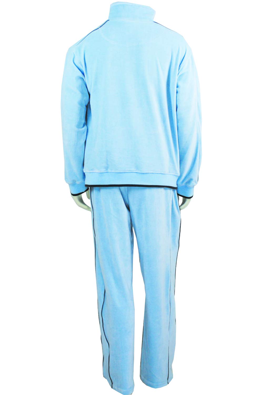 Men's Velour Tracksuit Set - Soft & Comfortable Sweatsuit for Lounge & Streetwear | Perfect for Casual Wear, Gym, and Home Relaxation