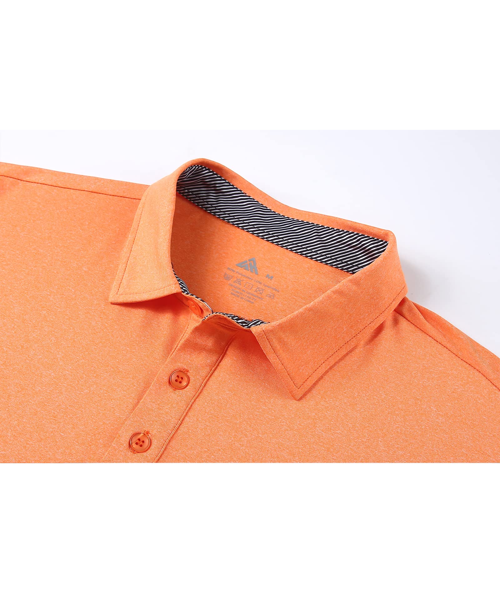 **V VALANCH Men's Performance Golf Polo Shirt - Moisture Wicking, Breathable, UV Protection Short Sleeve Shirt for Summer - Ideal for Golf, Tennis, and Casual Wear**