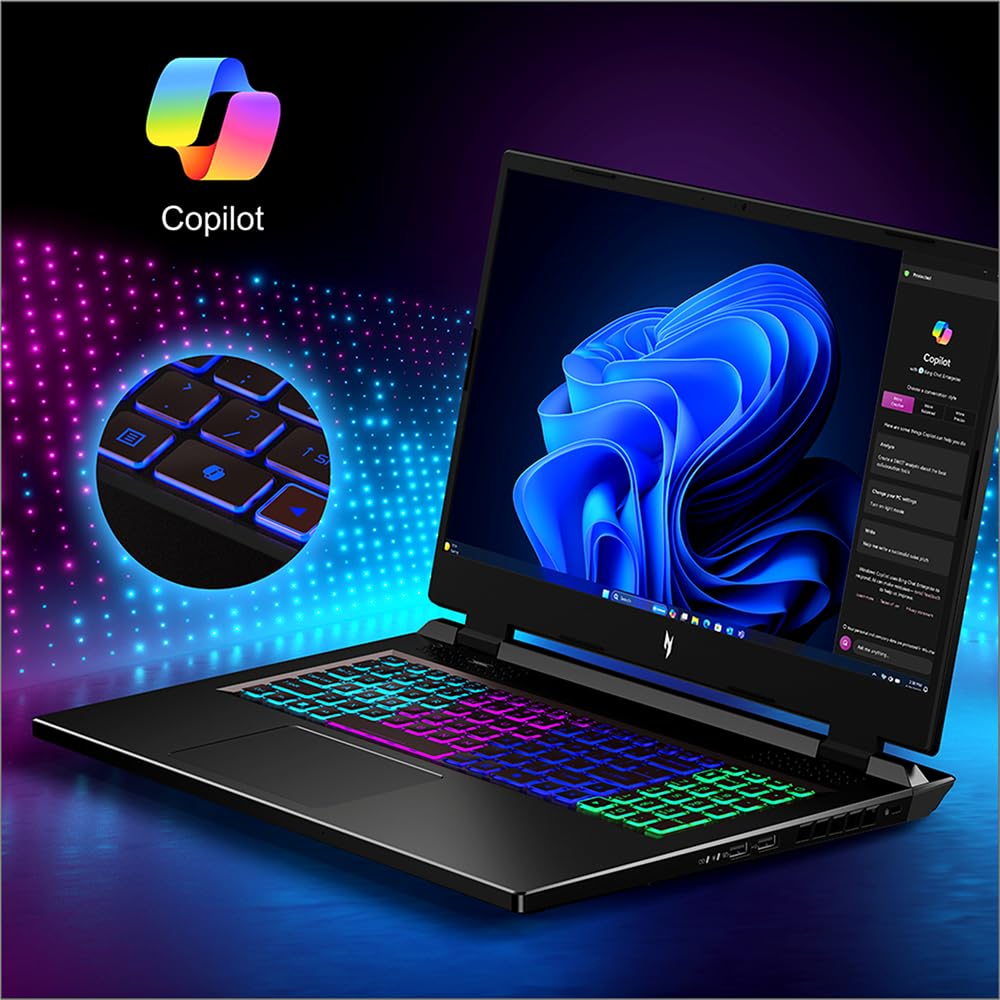 Acer Nitro 17 Gaming Laptop - Intel Core i7-14650HX, NVIDIA RTX 4060, 17.3