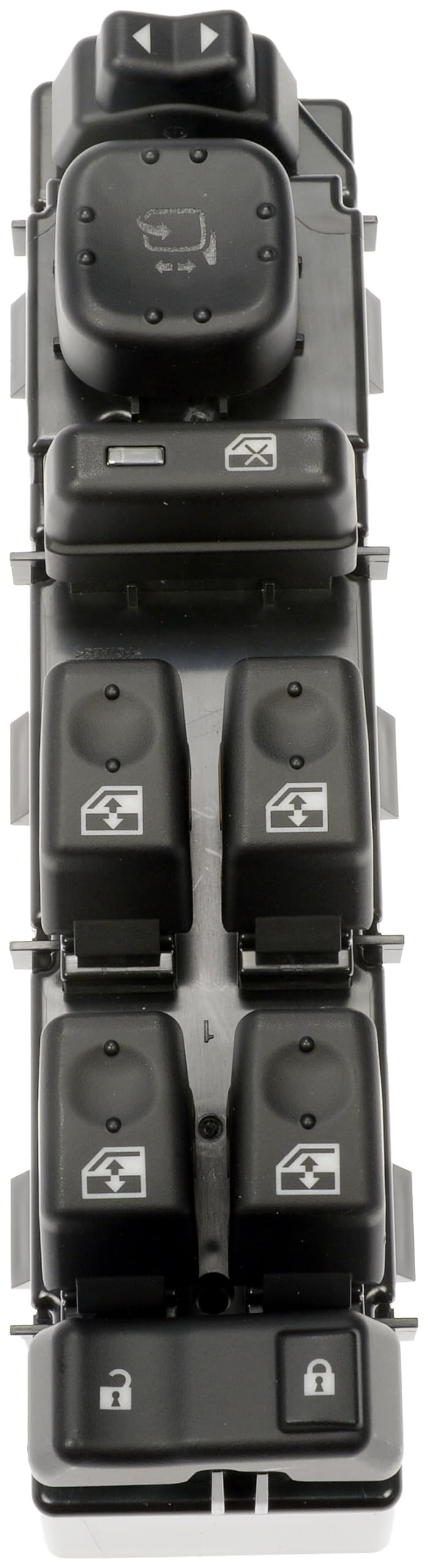 Dorman 920-020 8-Button Front Driver Side Master Window Switch Assembly - Compatible with Cadillac, Chevrolet, GMC Vehicles | Replacement for Power Window Controls | Perfect for Truck & SUV Drivers