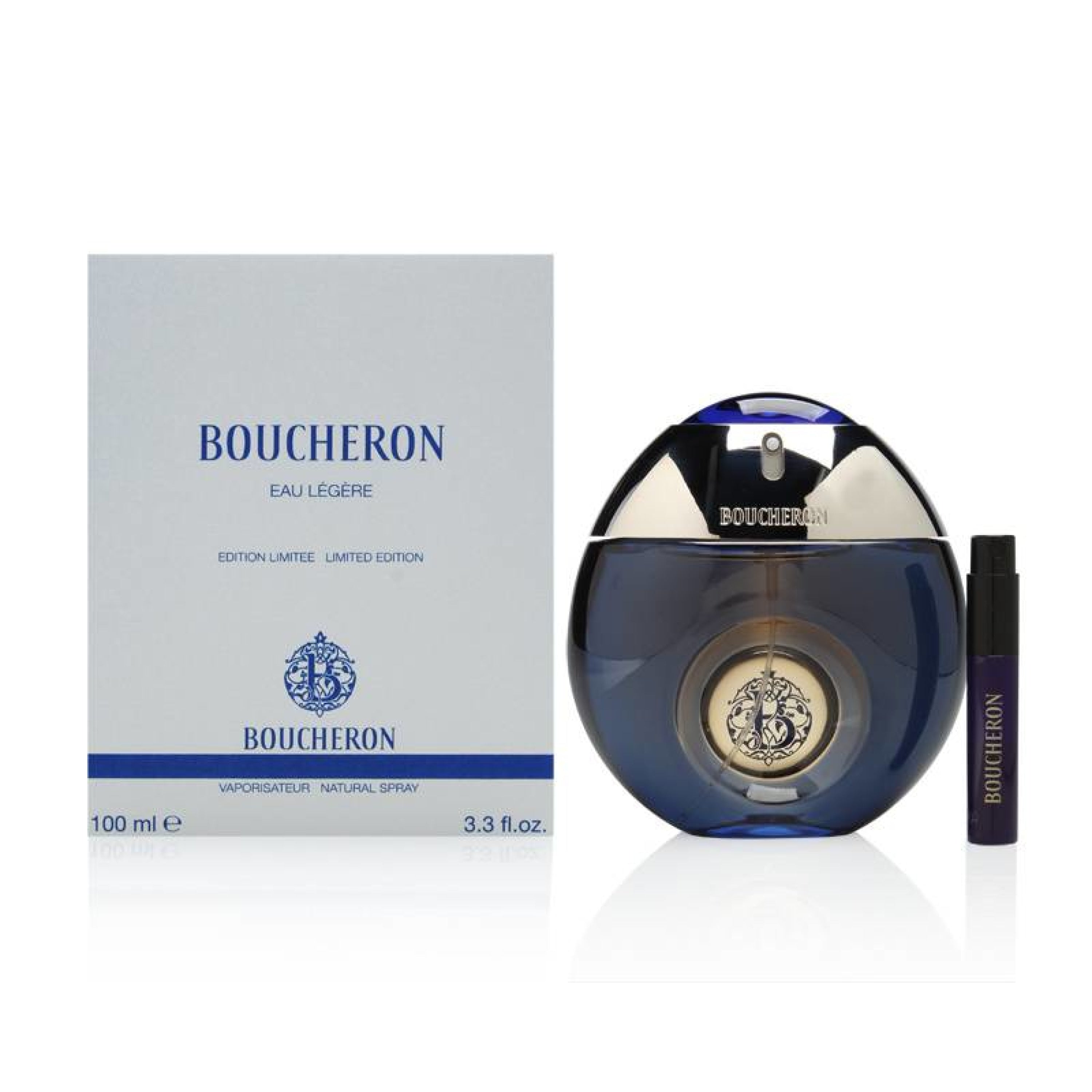 Boucheron Eau Legere Limited Edition 100ML Eau de Toilette Spray for Women - Fresh Floral Fragrance for Daytime Wear & Special Occasions