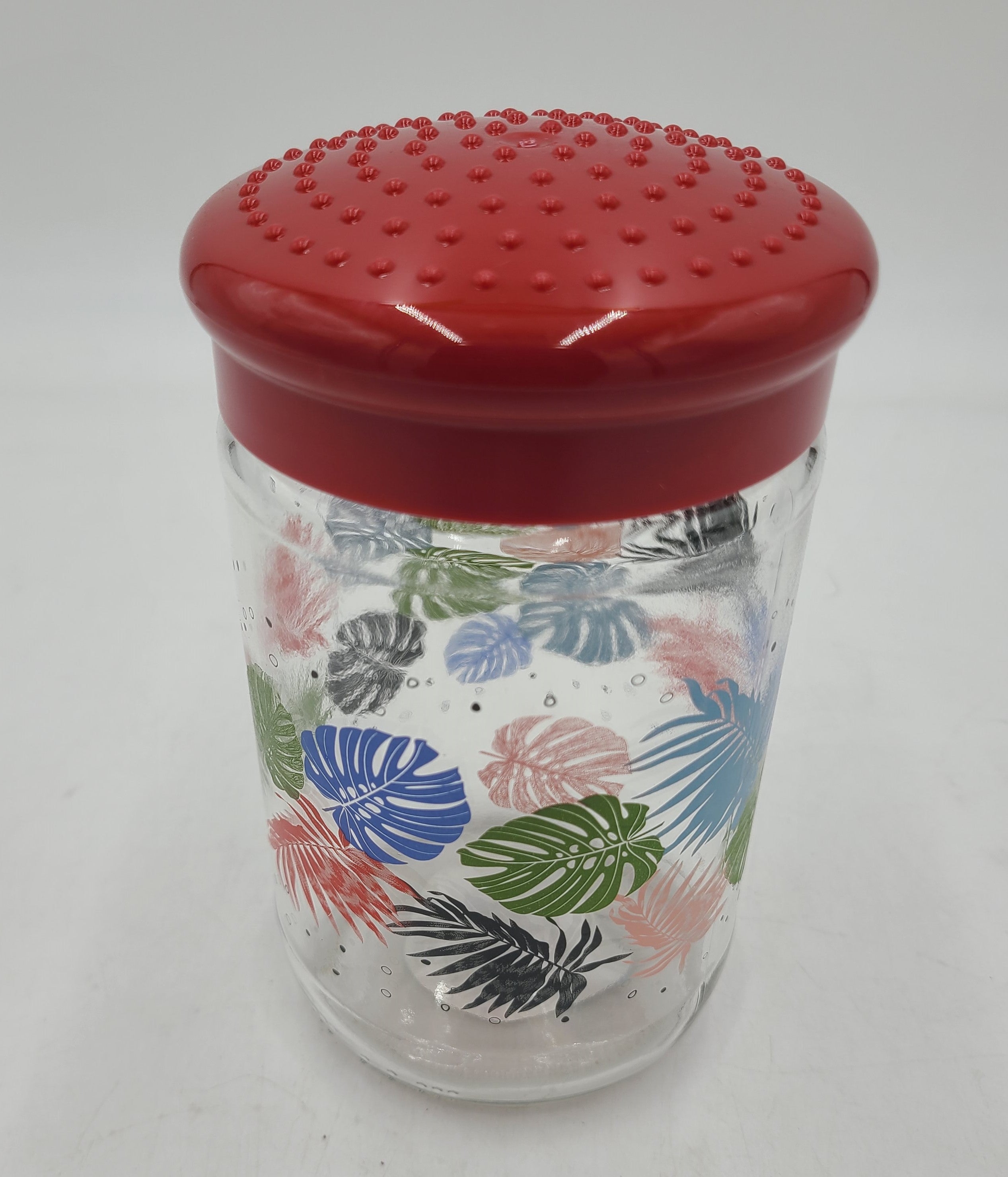 22oz Glass Jar with Elaf Design - Airtight Food Storage Container for Kitchen, Pantry & Meal Prep - Perfect for Spices, Coffee, Tea & Dry Goods