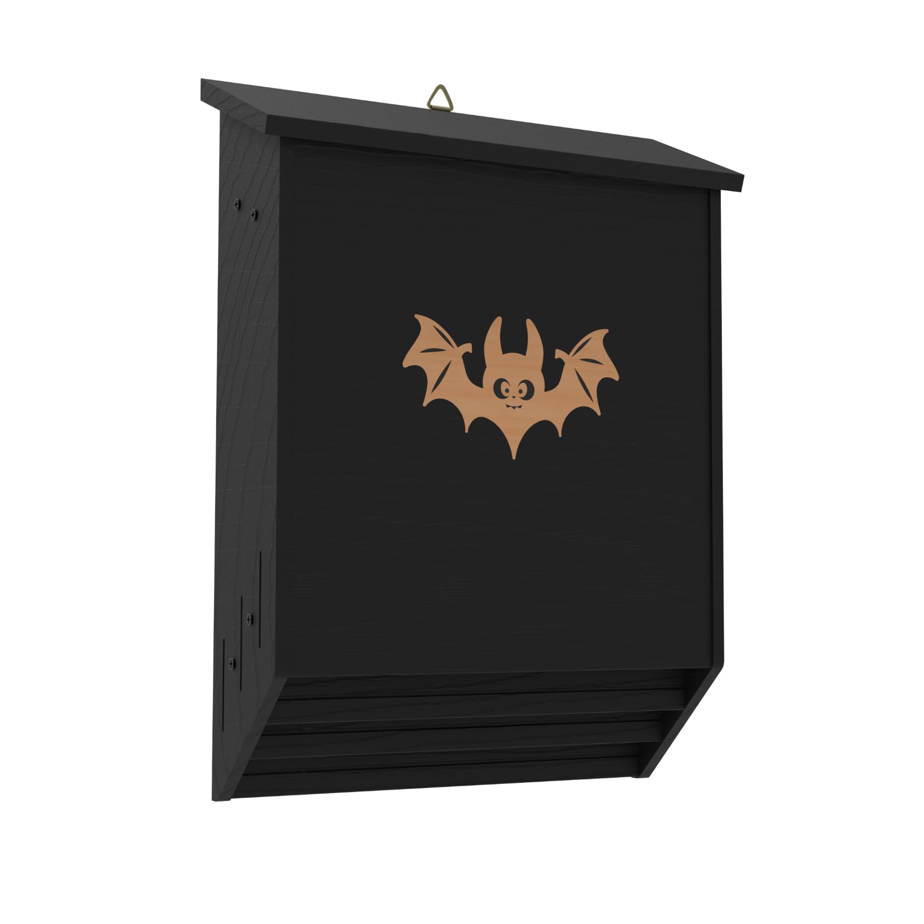 Premium Outdoor Bat Houses - Large 3-Chamber Bat Box for Natural Pest Control | Attracts Bats Easily | Weatherproof & Easy Installation | Perfect for Gardens, Farms & Backyards
