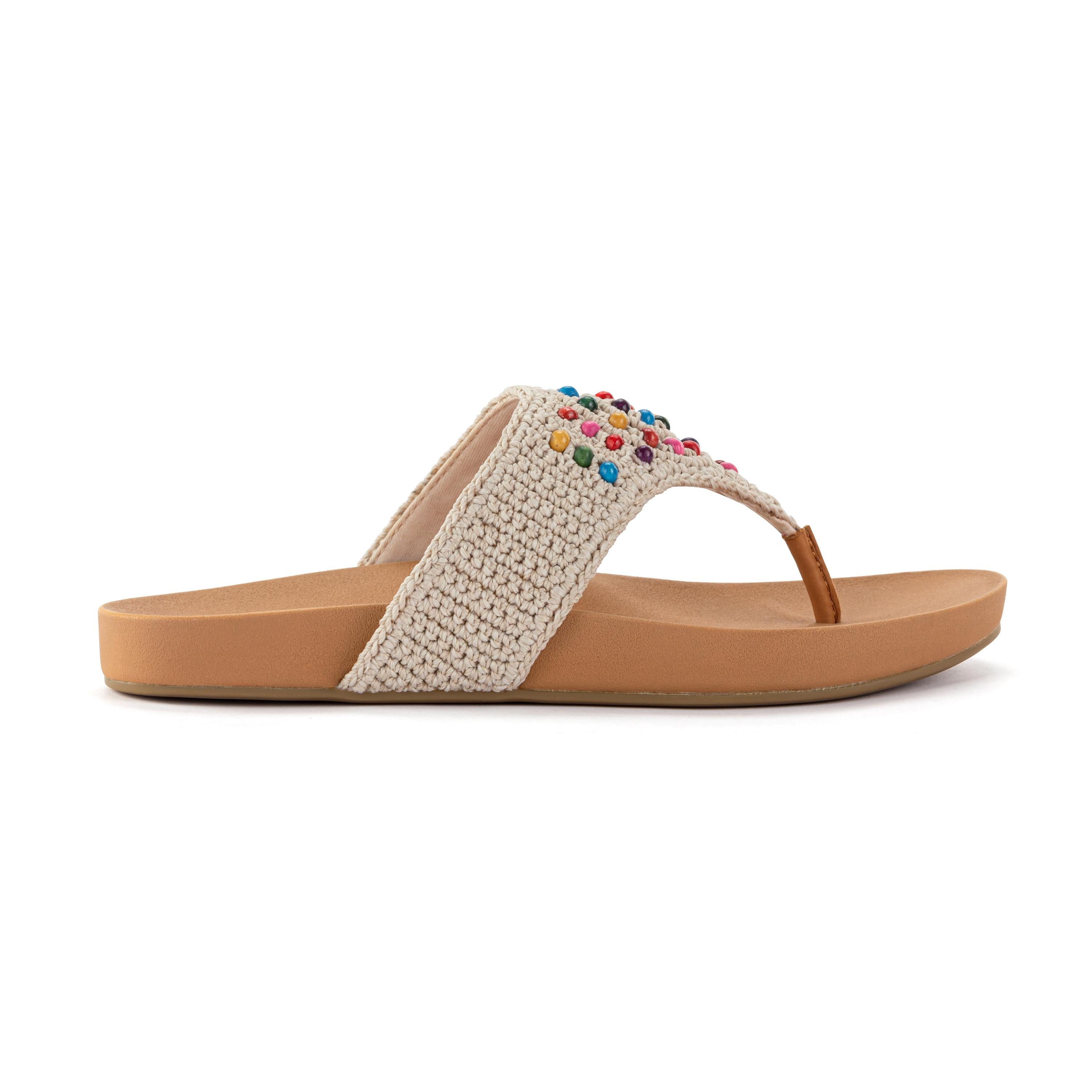 Everly Women's Comfortable Flat Sandals - Lightweight & Breathable Summer Shoes for Walking, Beach, and Casual Outings