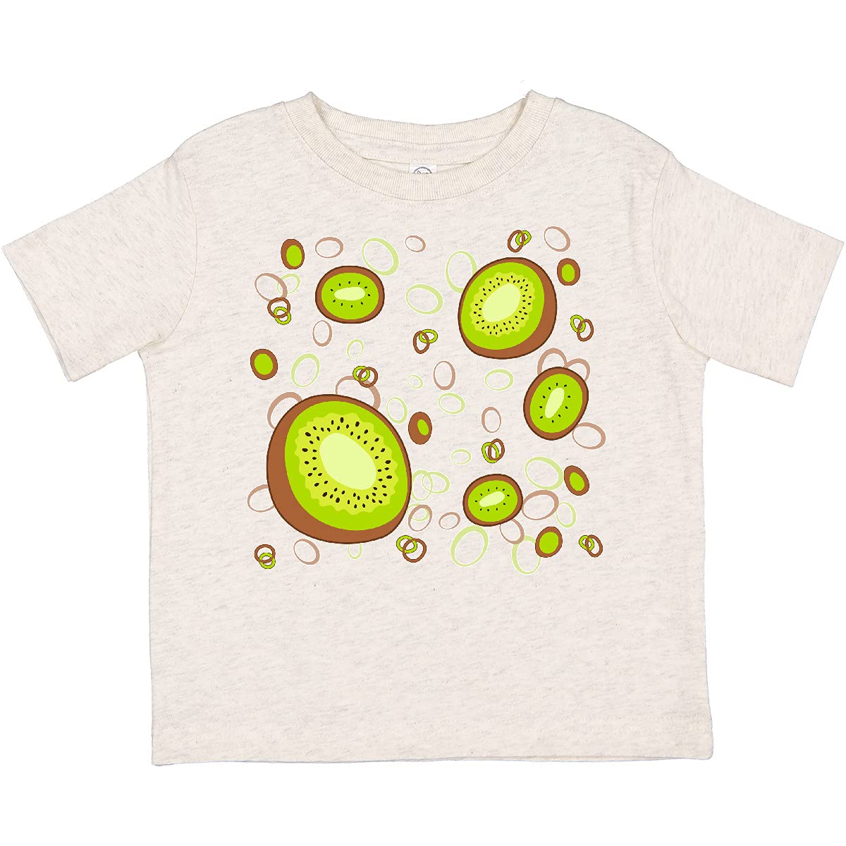 Inktastic Kiwi Fruit Party Toddler T-Shirt - Cute & Soft Cotton Tee for Boys & Girls - Perfect for Birthday Parties, Playdates & Casual Wear