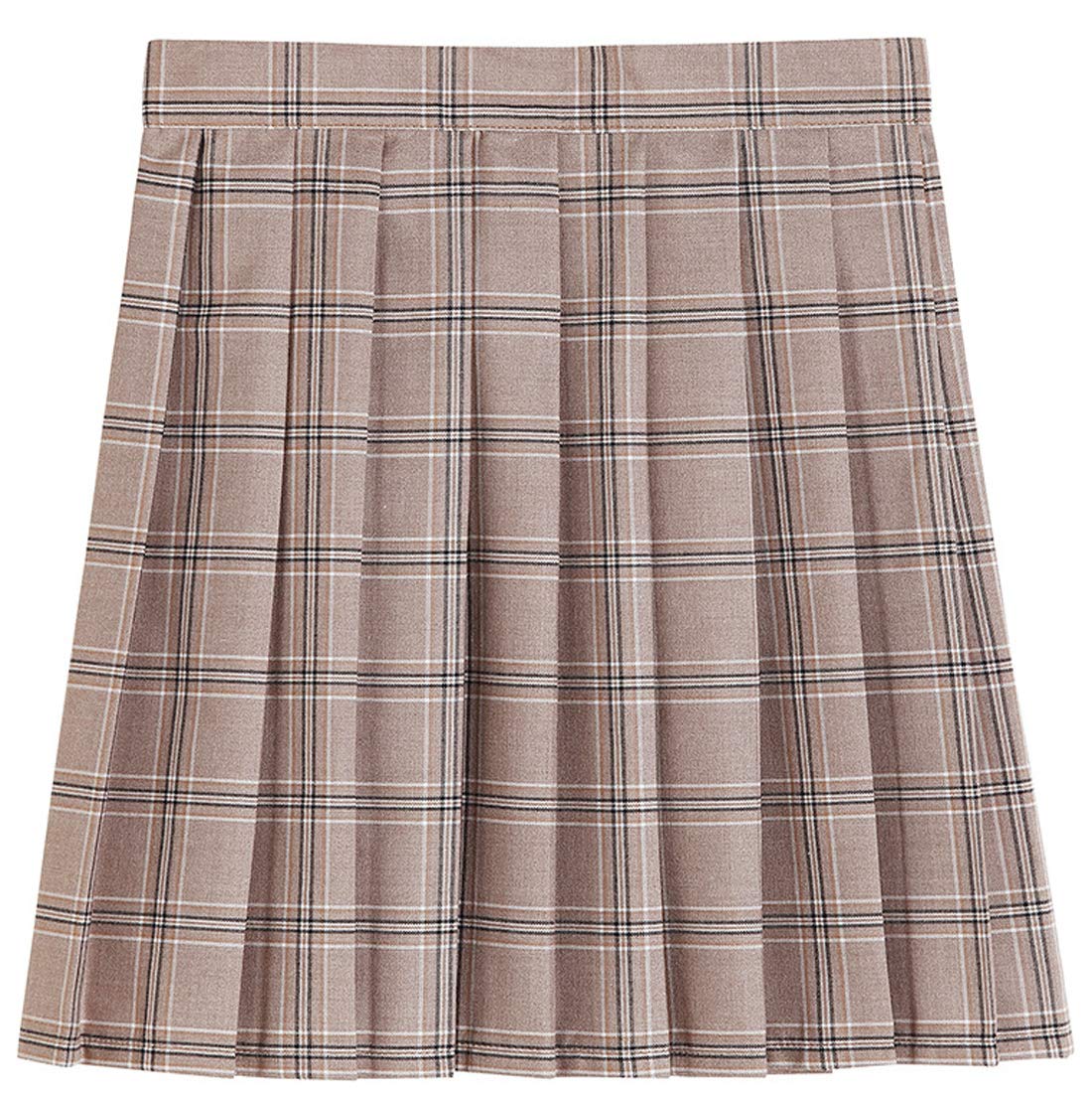 Elegant High Waist Pleated A-Line Skirt for Women - Flowy Midi Skirt with All-Around Pleats - Perfect for Office, Party & Casual Outfits
