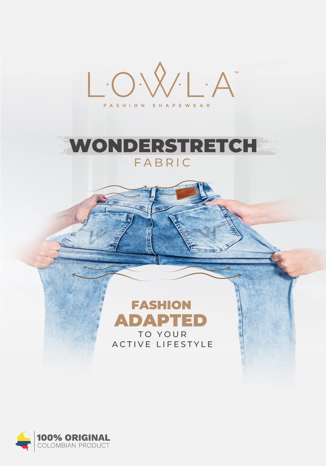 L.O.W.L.A SHAPEWEAR Women's One Piece Jumpsuit - Butt Lifting High Waist Body Shaper | Colombian Booty Lifting Jeans for Women | Slimming & Tummy Control Shapewear - Perfect for Workout, Party & Everyday Wear