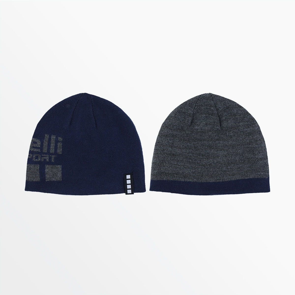 Unisex Reversible Beanie for Adults - Warm Winter Knit Hat for Men & Women - Perfect for Skiing, Hiking & Outdoor Activities