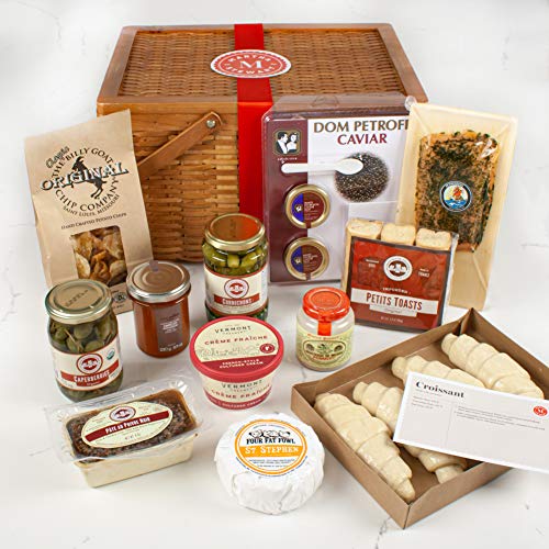 Martha Stewart Luxury Gourmet Gift Box Set - Premium Food & Chocolate Collection - Perfect Holiday, Birthday & Corporate Gift for Christmas, Valentine's Day, Mother's Day & Special Occasions - Elegant Present for Food Lovers, Clients & Employees