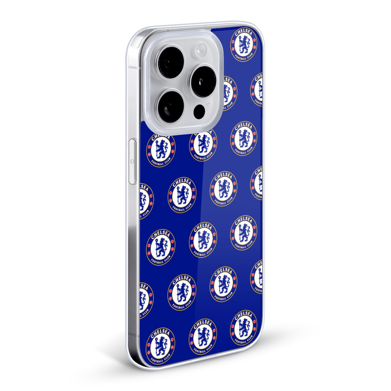 Official Chelsea FC iPhone 13 Pro Max Case - Licensed Team Crest Soft Gel Phone Cover for Soccer Fans | Perfect for Match Days & Showing Team Pride