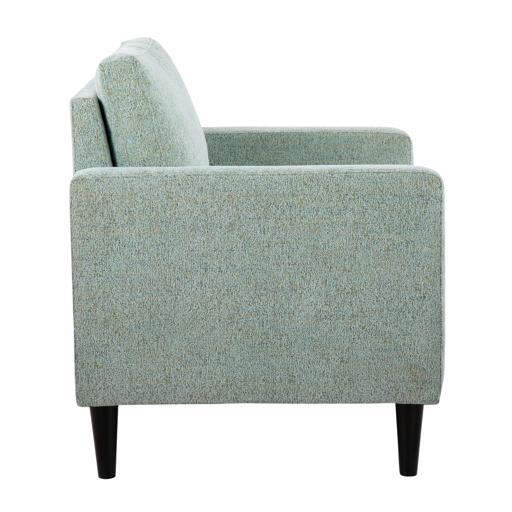 LumiSource Wendy Fabric Accent Chair - Modern Armchair for Living Room & Bedroom - Comfortable Contemporary Seating for Home Office, Reading Nook & Lounge Areas