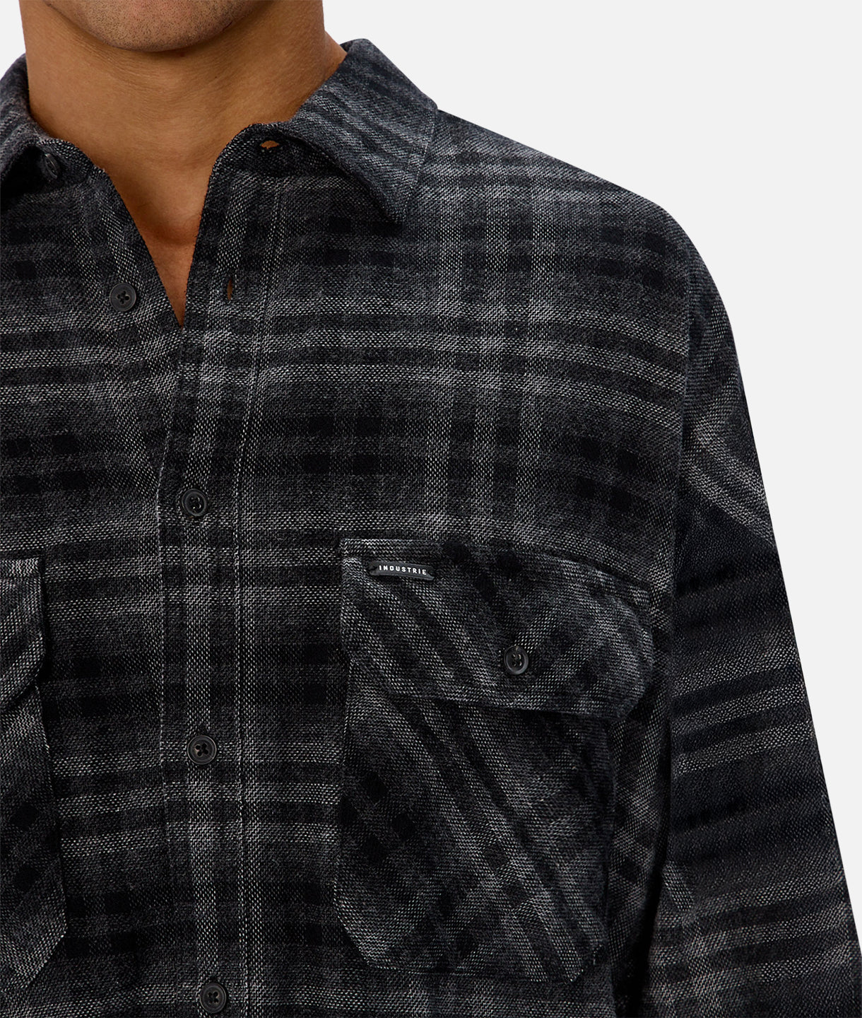 Premium Canton Long Sleeve Shirt for Men - Classic Charcoal Grey Cotton Dress Shirt | Business Casual, Office Wear & Formal Occasions
