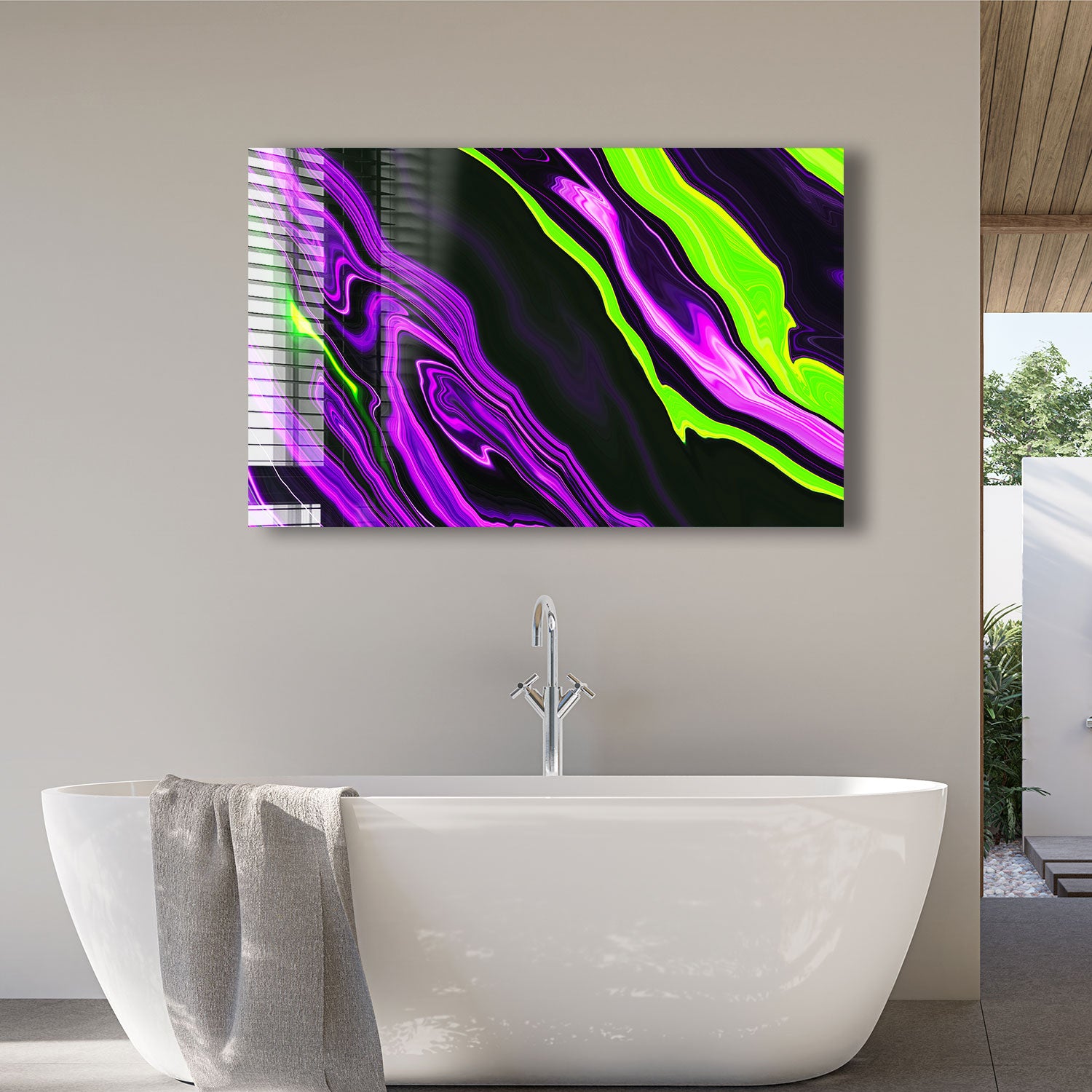 Vibrant Purple & Green Neon Lights - LED Party Decorations for Home, Events & Nightclubs - Perfect for Halloween, Raves & Themed Parties