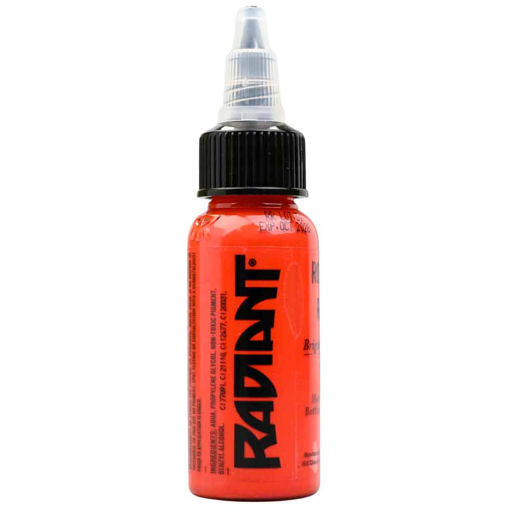 Rodeo Red Radiant Ink - 1 oz Bottle for DIY Crafts, Scrapbooking & Calligraphy | High-Quality Pigment Ink for Stamping, Card Making & Art Projects