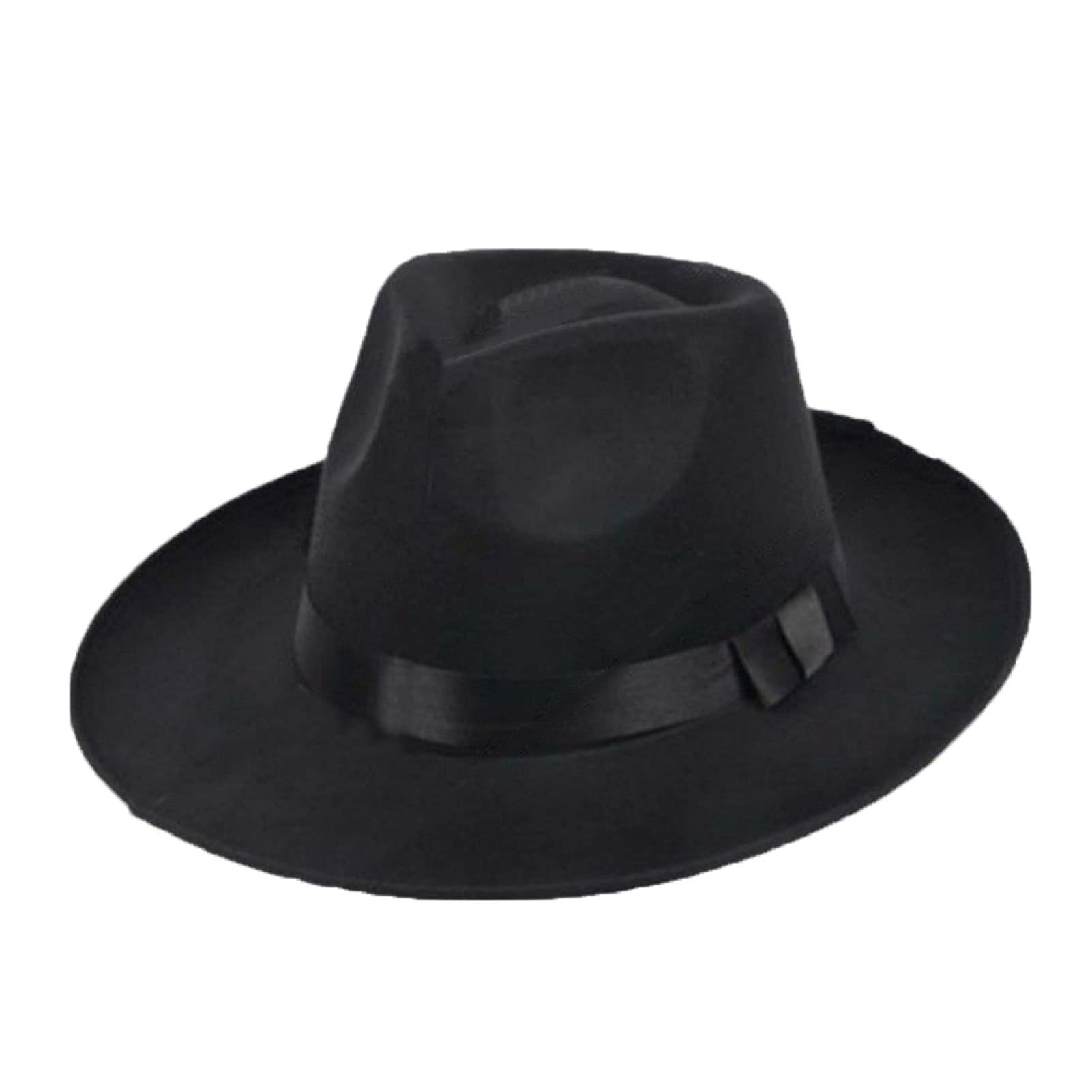 MuYiYi11 Unisex Sun Visor Hat - Wide Brim Fedora Panama Hat for Men & Women - Vintage Hard Felt Cap for Autumn Outdoor Activities, Beach, Travel & Fashion