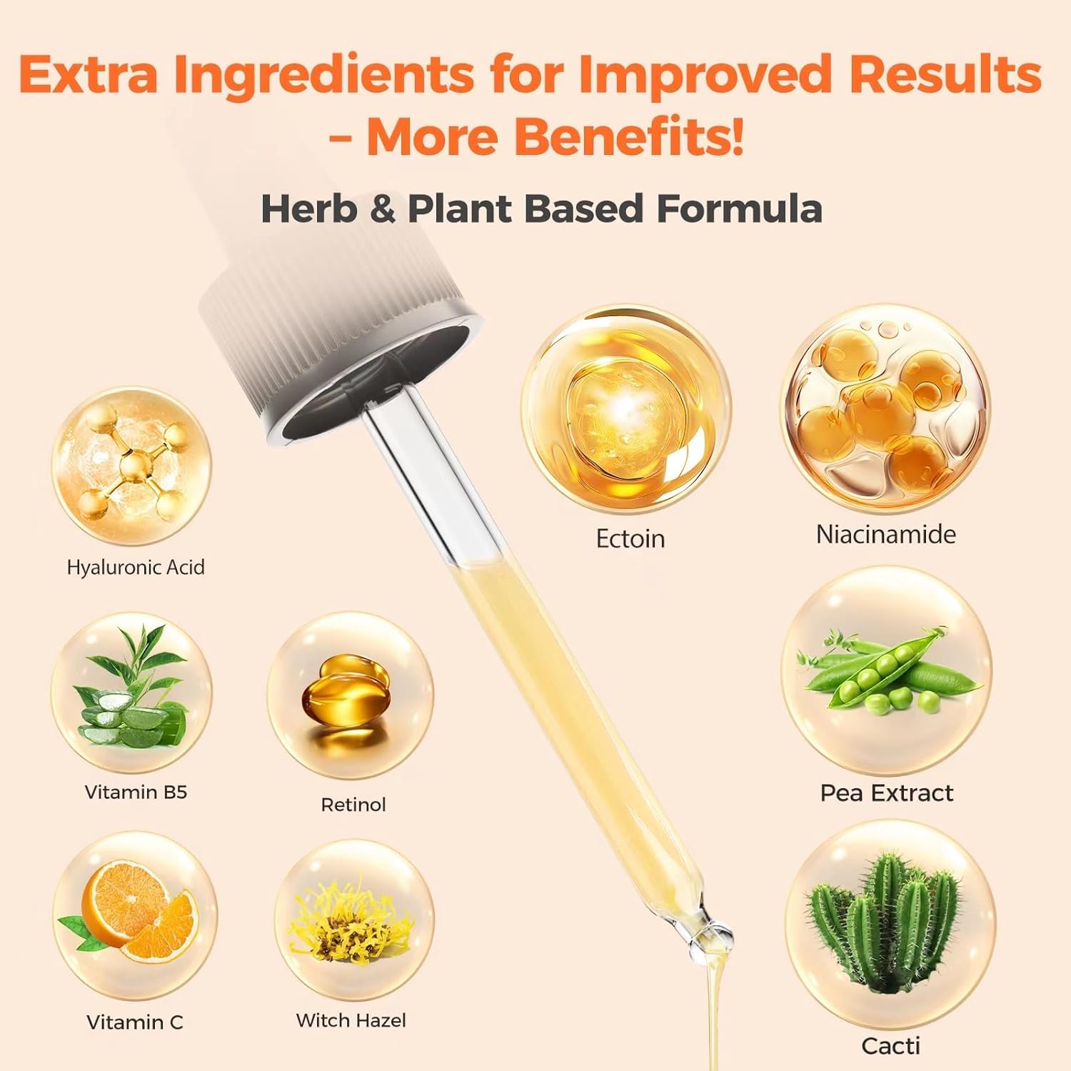 2.5% Retinol Serum for Face with Vitamin C, E & Hyaluronic Acid - Anti-Aging Treatment for Wrinkles, Dark Spots & Dullness - B5 Herbal Resurfacing Formula (2 Pack) | Perfect for Nighttime Skincare Routine & Daily Anti-Wrinkle Care
